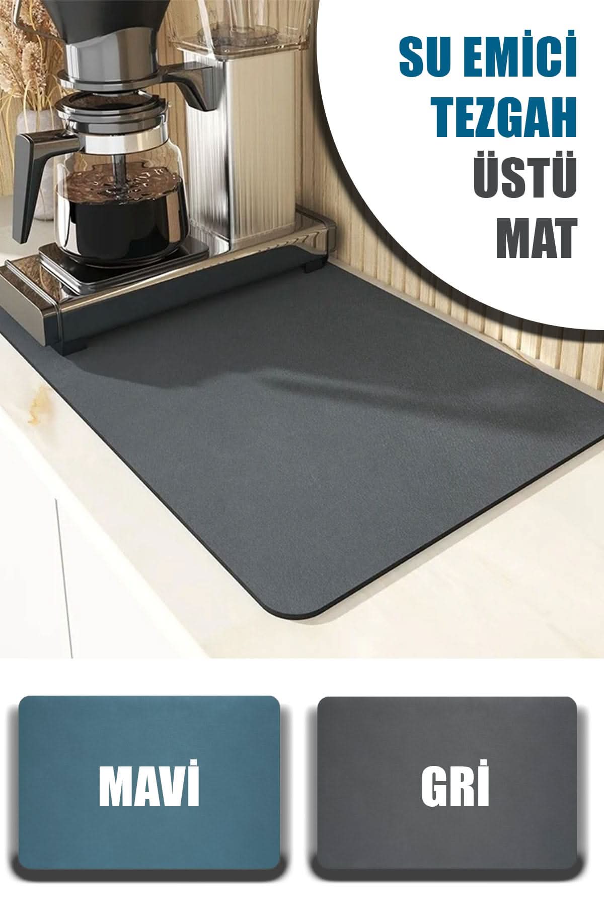 🌊TEZGAH ÜSTÜ MAT - dibidip