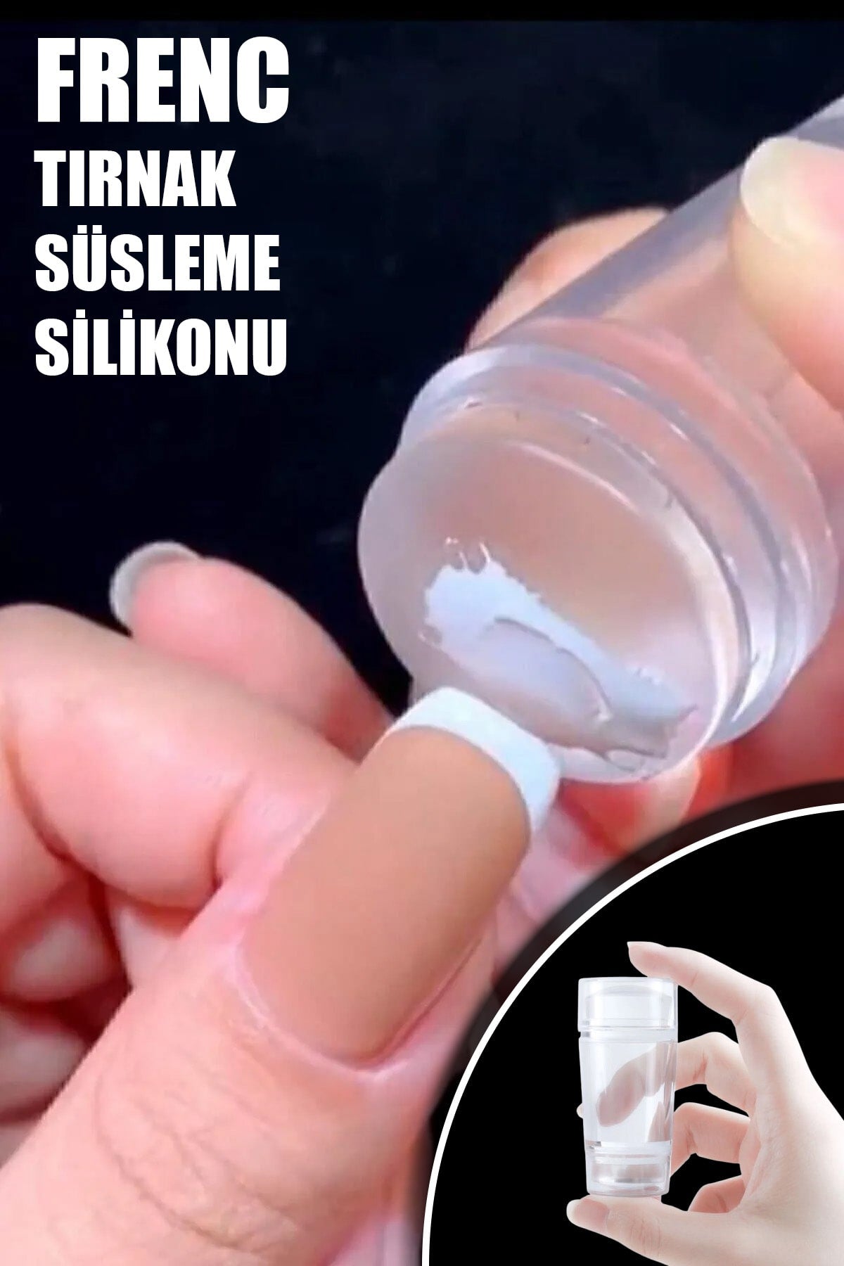 🌸BARONESS TIRNAK SÜSLEME SİLİKONU - dibidip 