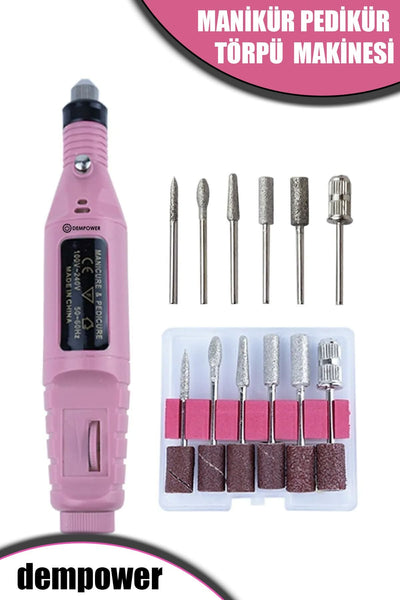 💅ELEKTRİKLİ MANİKÜR PEDİKÜR MAKİNESİ