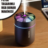 🌈YUVARLAK RGB BUHAR MAKİNESİ - dibidip