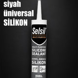 ⚙️SELSİL SİYAH UNIVERSAL SİLİKON - dibidip 