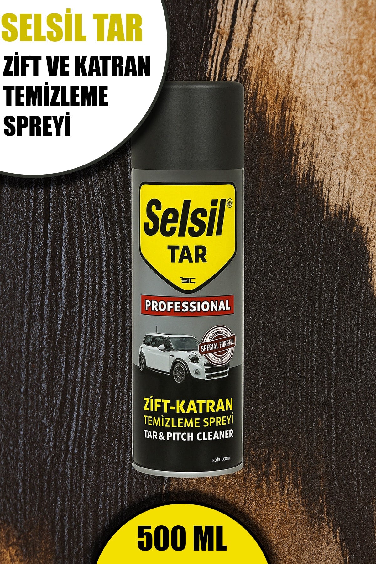 🛞SELSİL TAR ZİFT KATRAN TEMİZLEME SPREYİ - dibidip