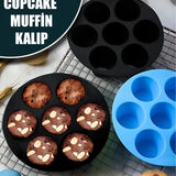 🧁AİRFRYER SİLİKON CUPCAKE VE MUFFIN KALIBI - dibidip 