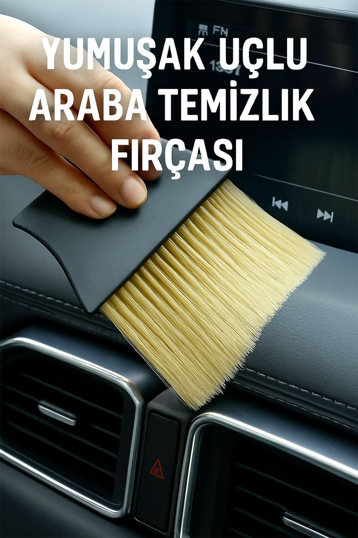 🚗YUMUŞAK UÇLU ARABA TEMİZLİK FIRÇASI - dibidip
