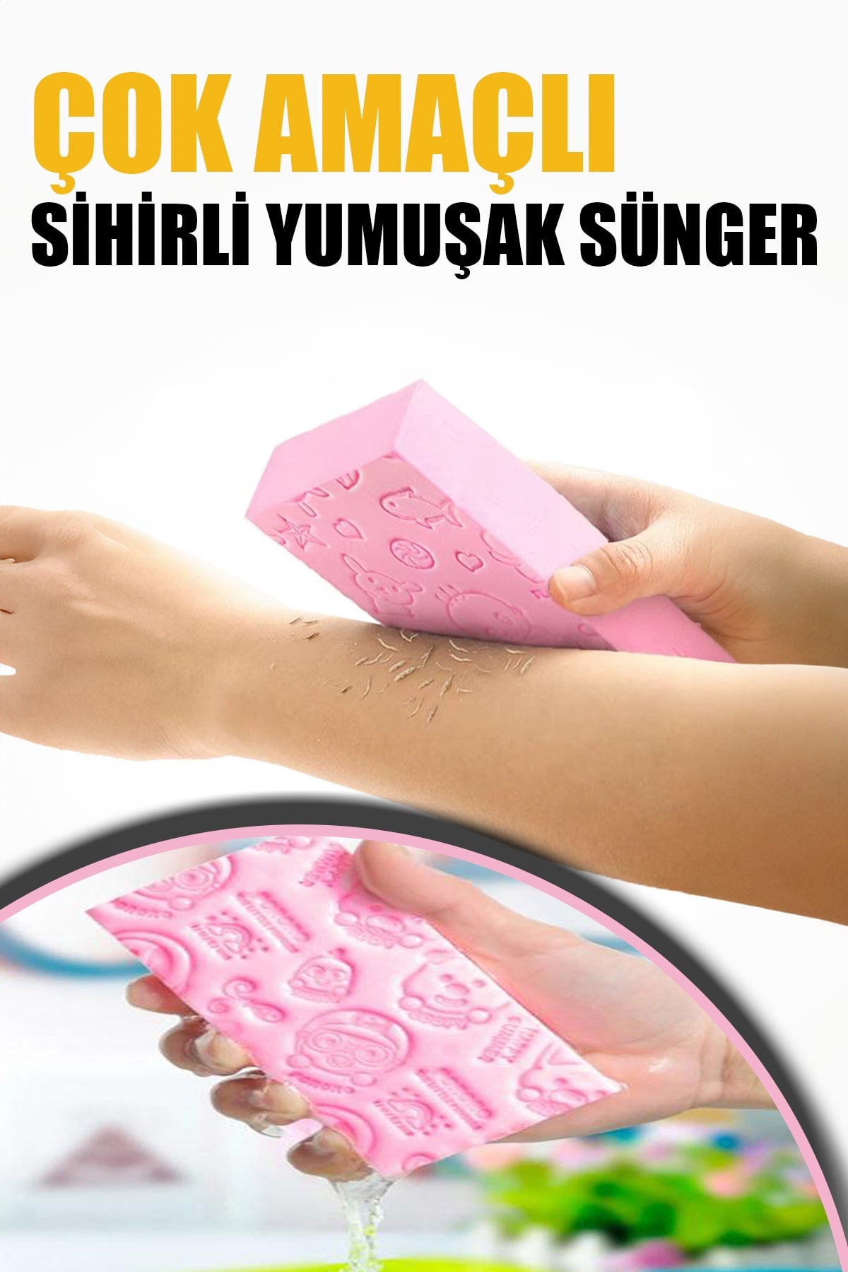 🧽ÇOK AMAÇLI YUMUŞAK SÜNGER - dibidip 