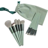 13 LÜ YEŞİL FIRÇA SETİ