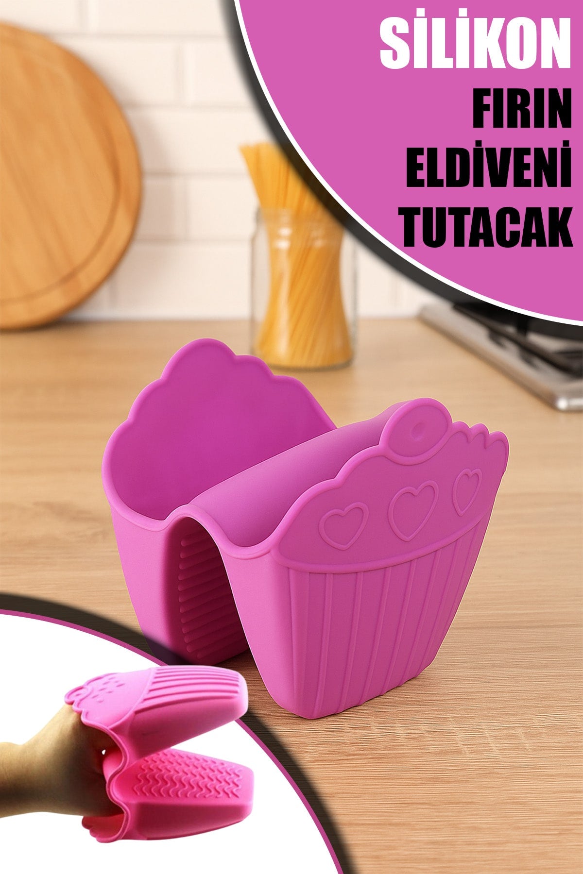 🧤BARONESS SİLİKON FIRIN ELDİVENİ - dibidip 