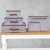 ALAS-04522 DERİLİ 6'LI BAVUL İÇİ SEYAHAT ÇANTASI - dibidip 