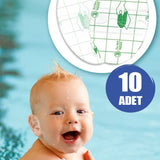 👂10'LU SU GEÇİRMEZ KULAK KORUYUCU BANT - dibidip 