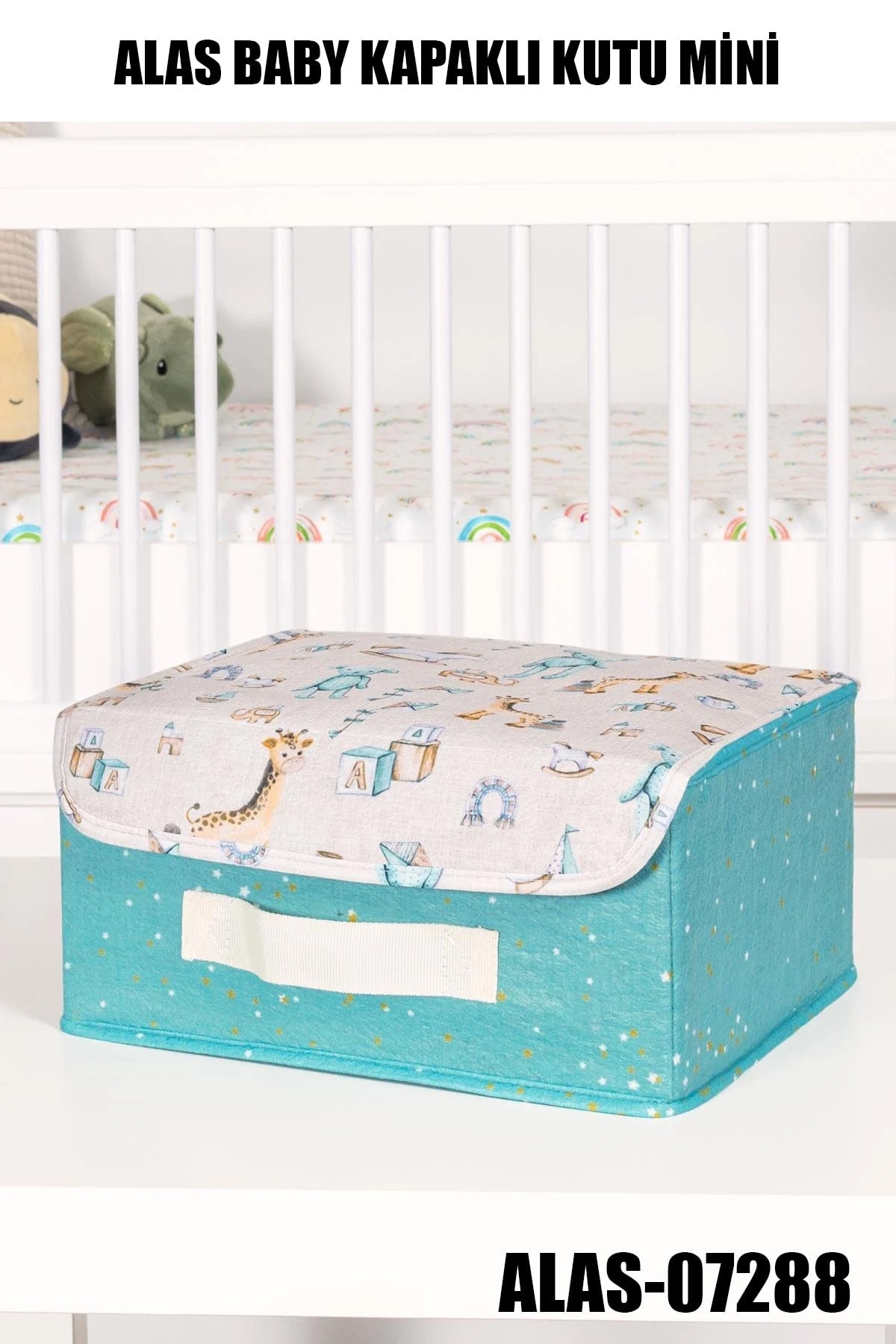 ALAS-07288 BABY KAPAKLI KUTU MİNİ MAVİ - dibidip 