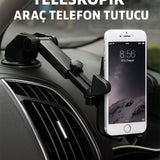 📱 TORPİDO ÜSTÜ TELESKOPİK TELEFON TUTUCU - dibidip