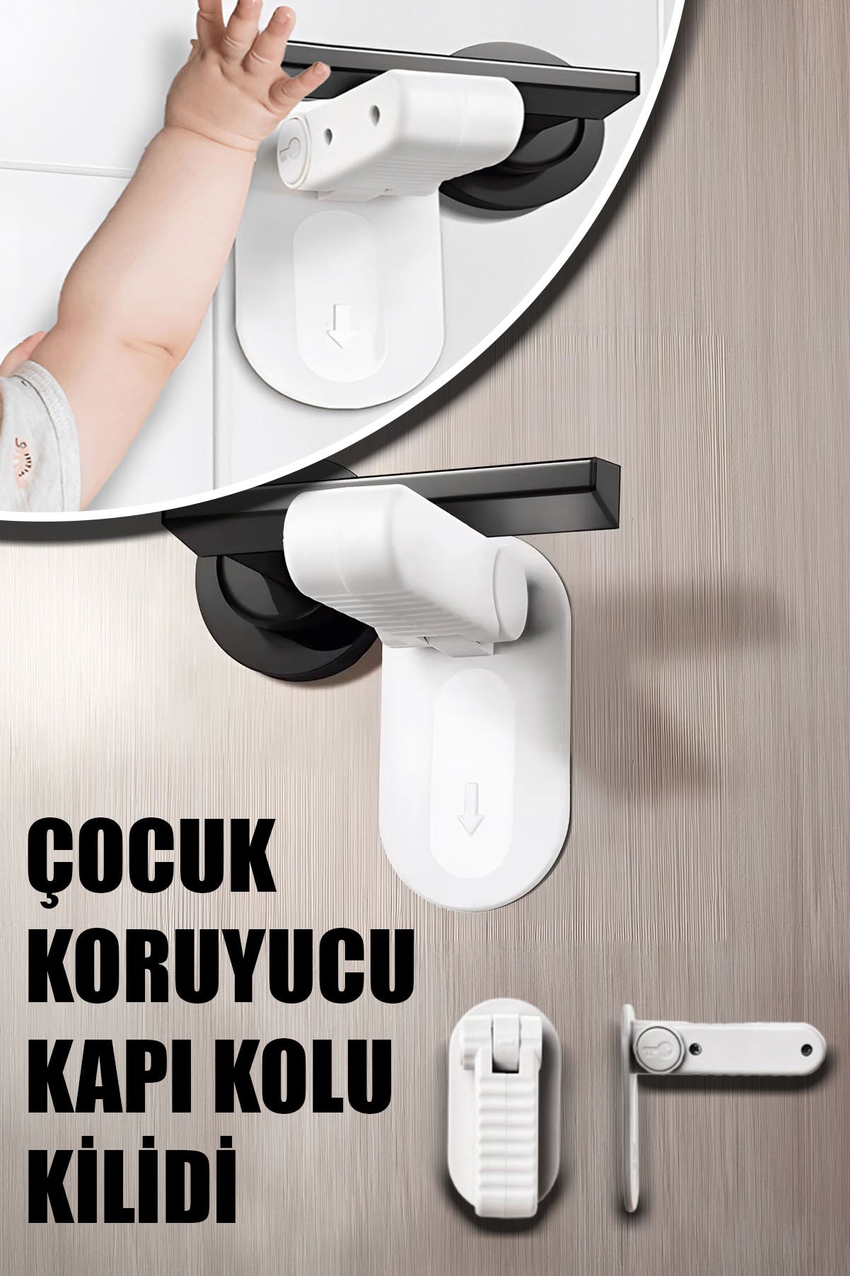 👶ÇOCUK KORUYUCU KAPI KOLU KİLİDİ - dibidip 