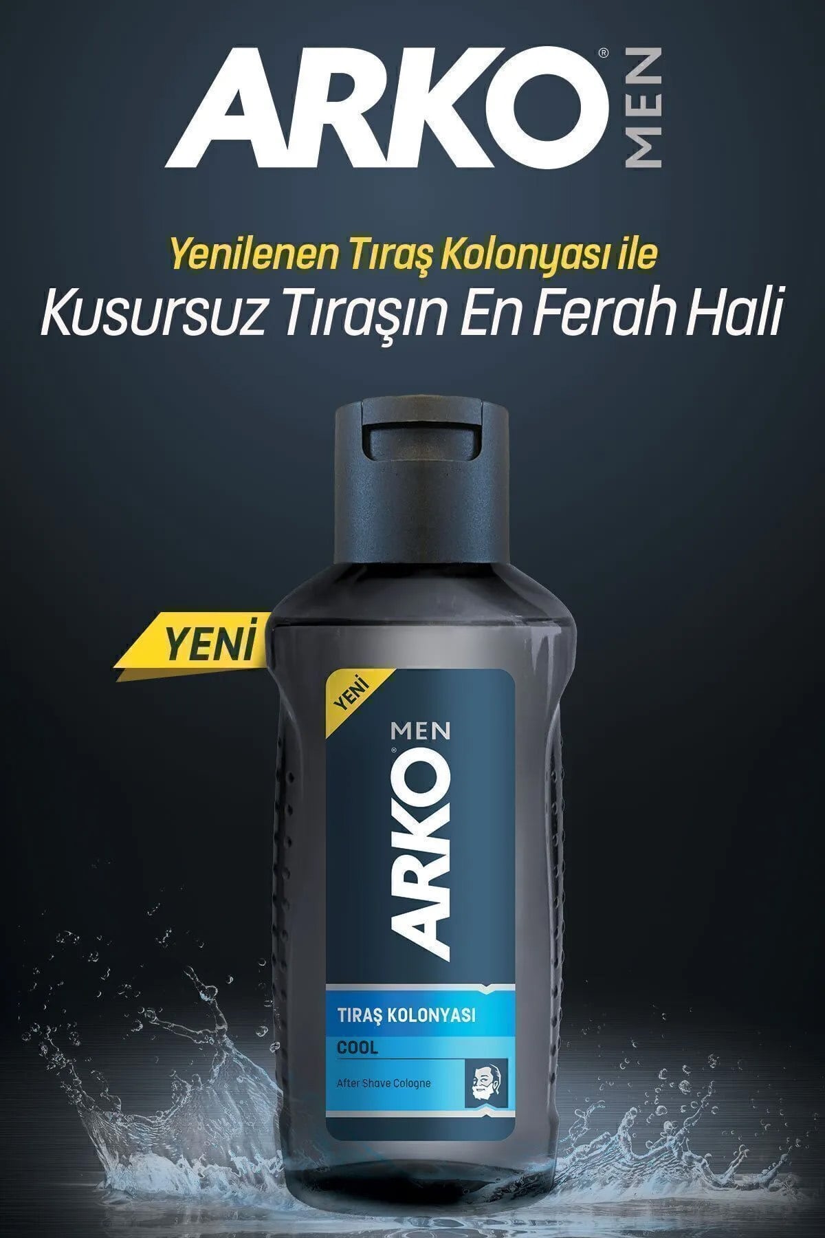 🧴ARKO MEN COOL TIRAŞ KOLANYASI - dibidip 