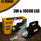 🔦GOLD ORİON ŞARJLI EL FENERİ - dibidip