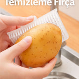 💧SEBZE MEYVE TEMİZLEME FIRÇASI - dibidip