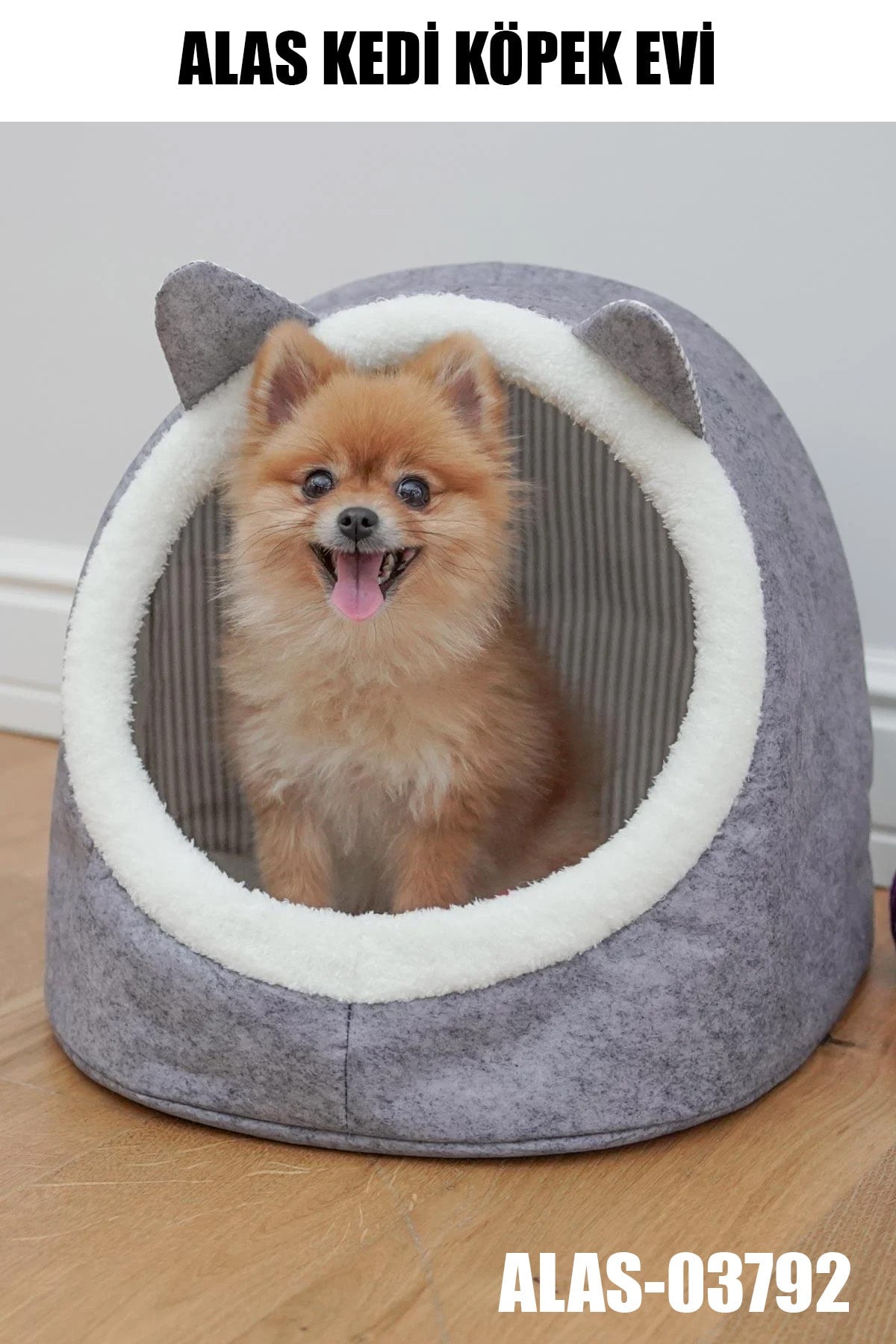 ALAS-03792 KEDİ KÖPEK EVİ - dibidip 