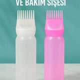 💇TARAKLI SAÇ BOYAMA VE BAKIM ŞİŞESİ - dibidip 