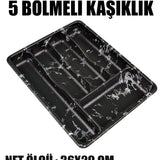 🖤BARONESS MERMER DESENLİ 5 BÖLMELİ KAŞIKLIK - dibidip 