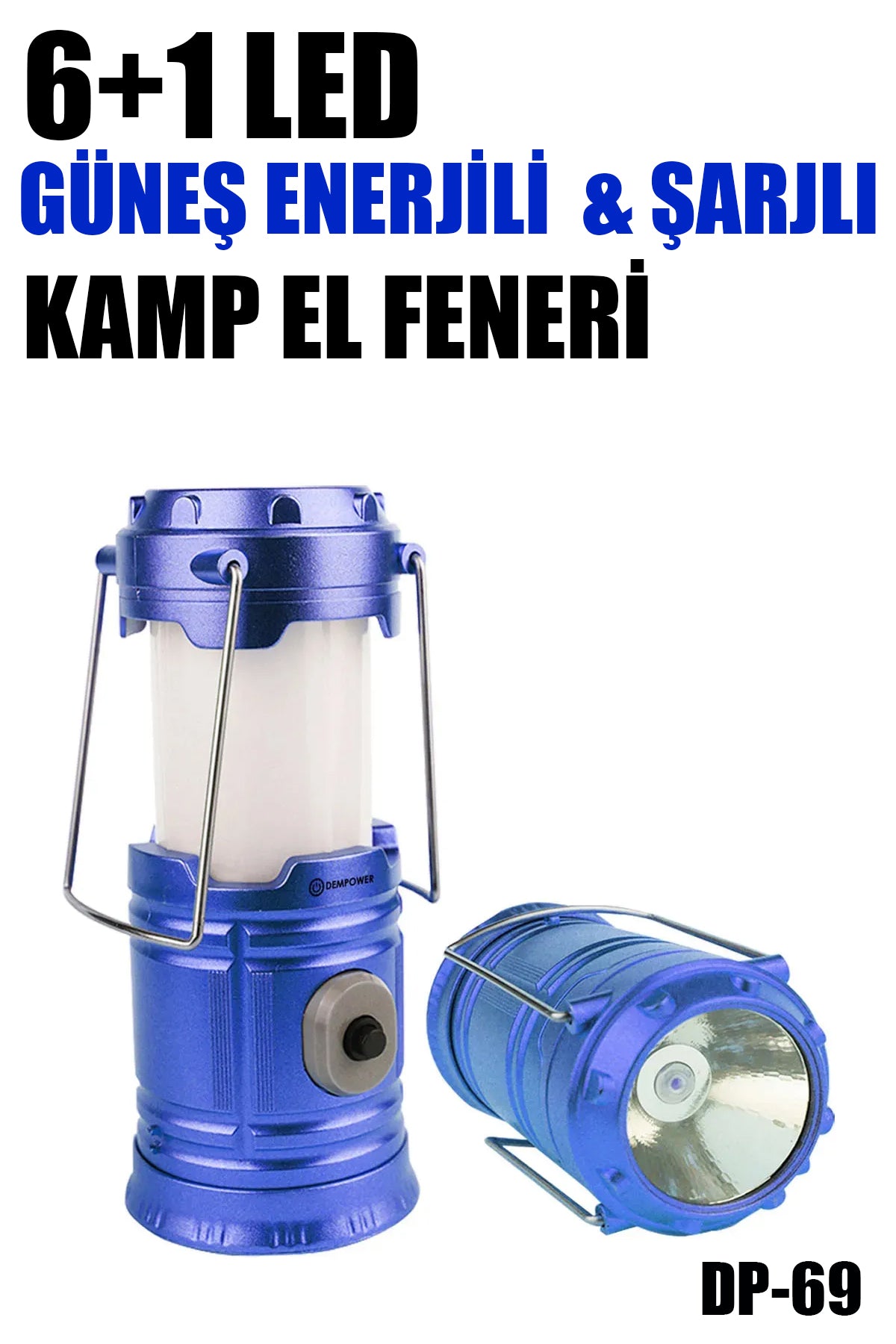 🏕️KAMP EL FENERİ GÜNEŞ ENERJİLİ ŞARJLI - dibidip 