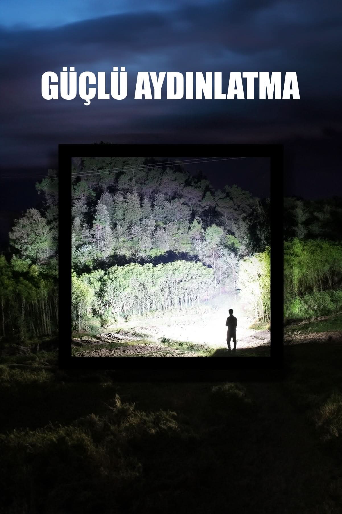 🔦GOLD ORİON ŞARJLI EL FENERİ - dibidip
