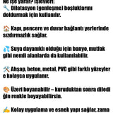 🖤SELSİL SİYAH MASTİK SİLİKONİZE - dibidip 