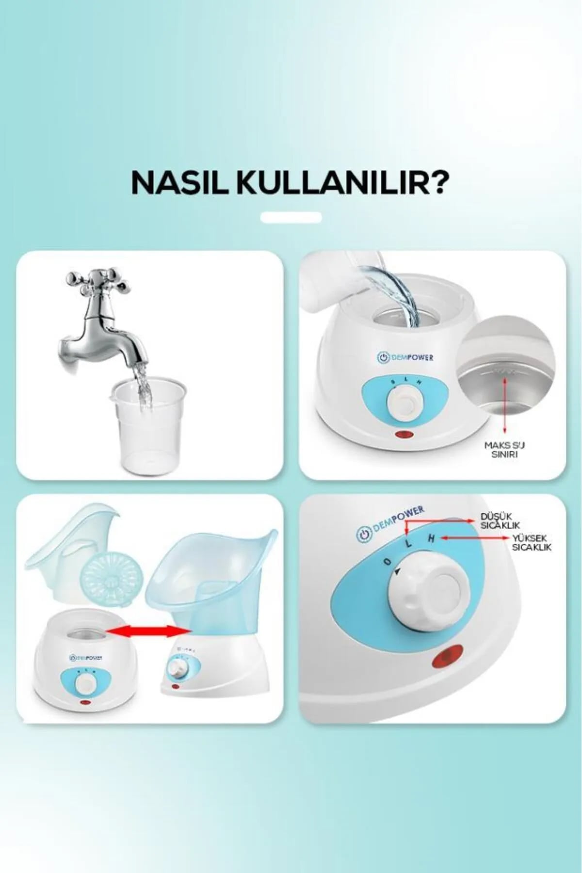 🌬️YÜZ BUHAR MAKİNESİ - dibidip 