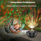🌌GALAXY BLUETOOTHLU GECE LAMBASI - dibidip 