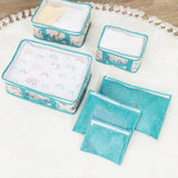 ALAS-07325 BABY 6 LI SEYAHAT SETİ MAVİ - dibidip 