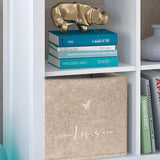 ALAS-07622 KEÇE RAF ORGANİZER BEJ - dibidip 