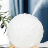 🌈3D AY GECE LAMBASI VE HAVA NEMLENDİRİCİ - dibidip 