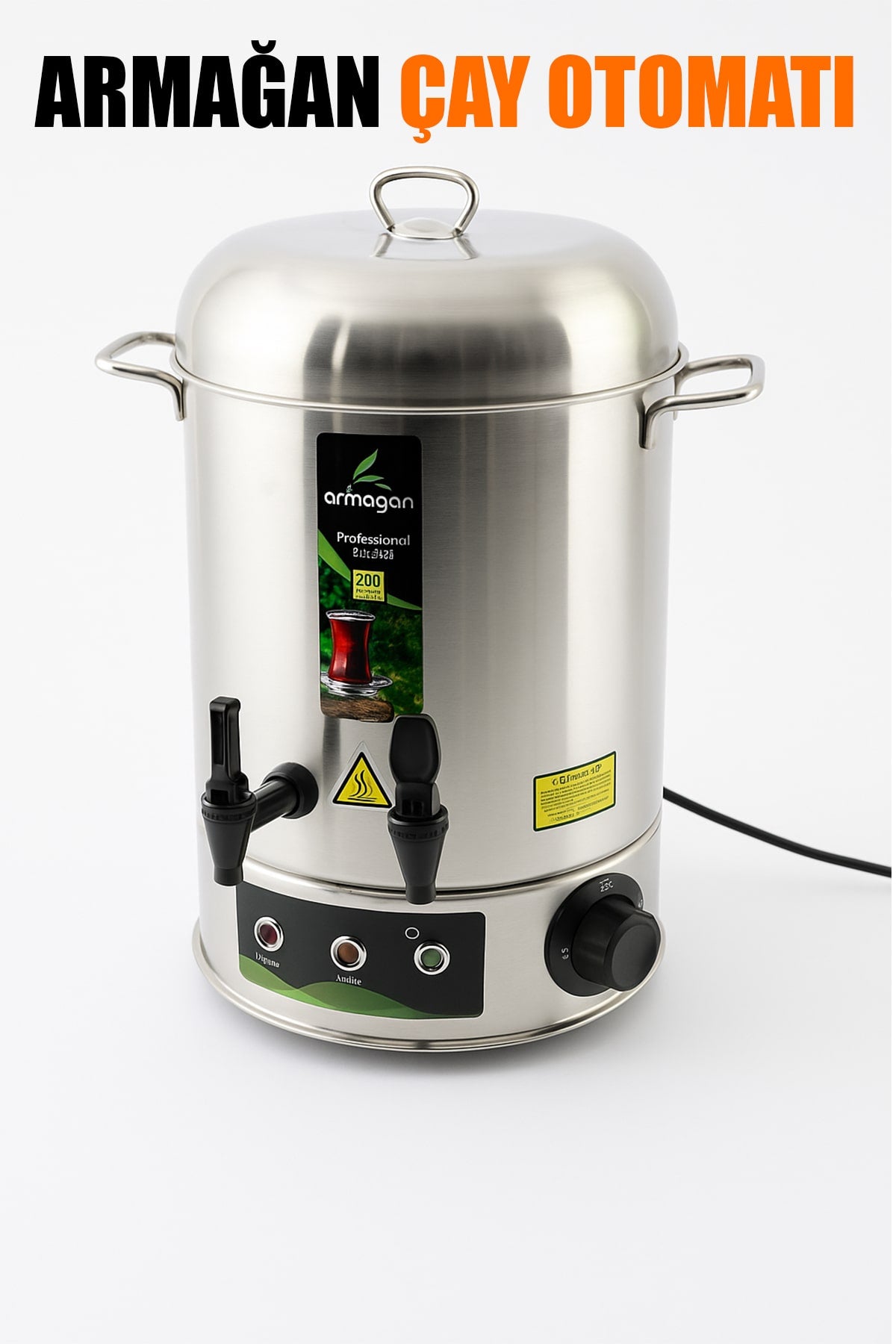 🍵ARMAĞAN 120 BARDALIK ELEKTRİKLİ SEMAVER - dibidip 