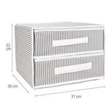 ALAS-7484 İKİ BÖLMELİ ÇEKMECE - dibidip 