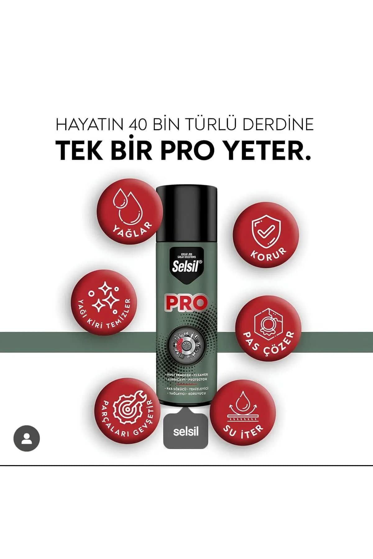⚙️SELSİL PRO PAS SÖKÜCÜ SPREY - dibidip