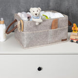 ALAS 07585 DERİLİ 3 GÖZLÜ ÇANTA BEJ - dibidip 