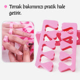 💅5'Lİ PARMAK AYIRICI SÜNGER - dibidip 