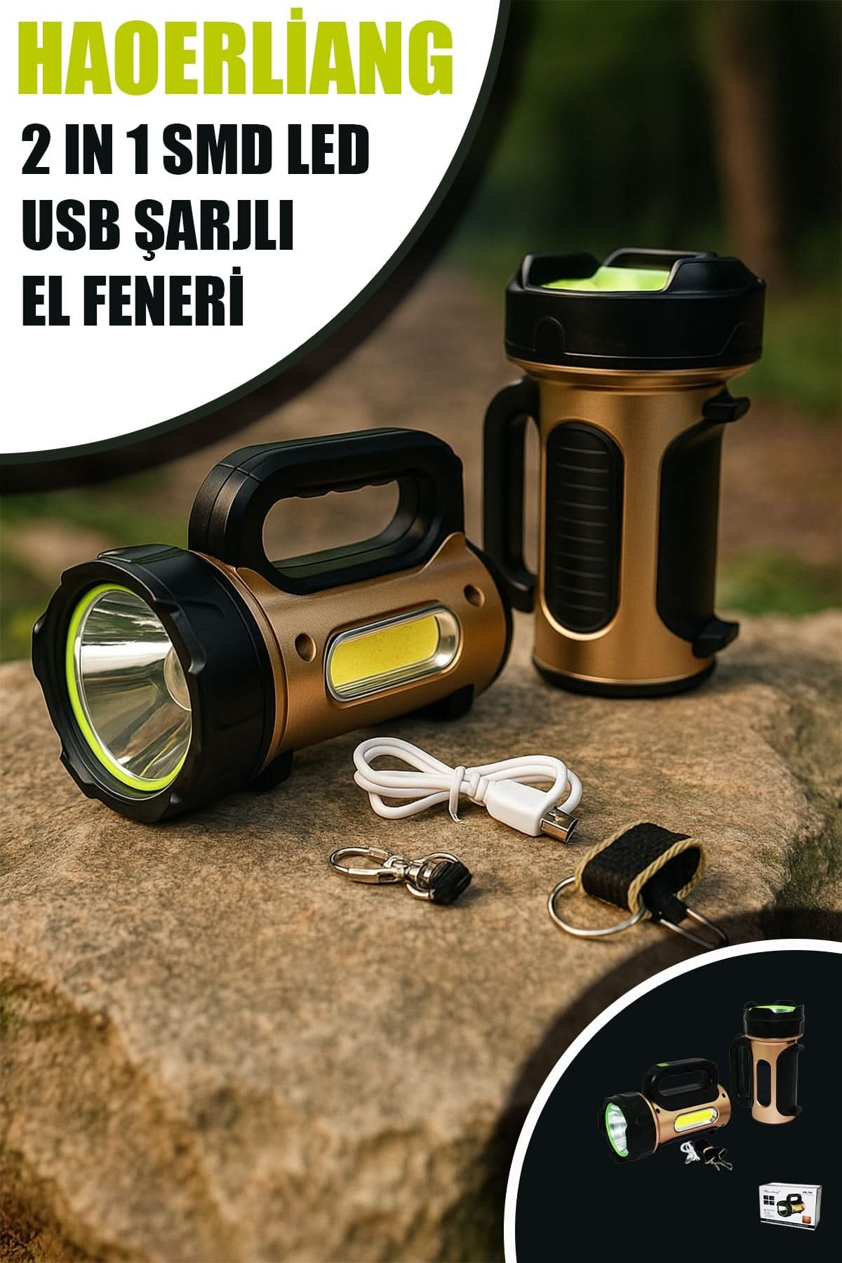 🚀HAOERLIANG EL FENERİ - dibidip