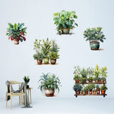 🌼SAKSI ÇİÇEKLİ TASARIMLI YAPIŞKANLI STİCKER - dibidip 