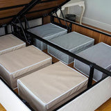 ALAS-07202 ÇOK AMAÇLI KUTU BAZA KAHVERENGİ - dibidip 