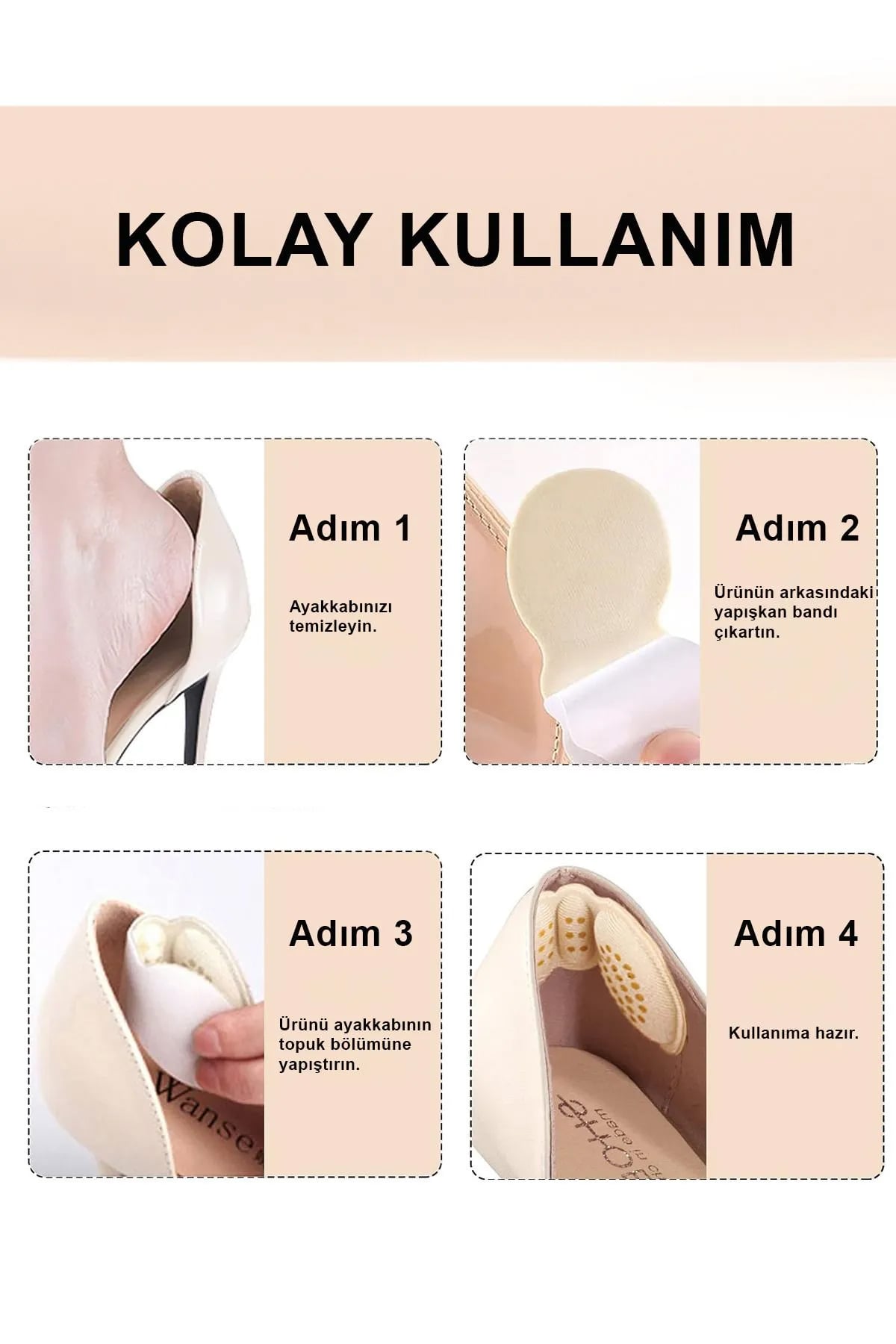 👟AYAKKABI TOPUK VURMA ÖNLEYİCİ PAD - dibidip 
