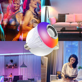 🎶KUMANDALI BLUETOOTHLU LED LAMBA - dibidip 