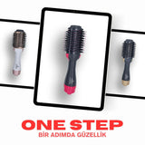 💁ONE STEP SAÇ DÜZLEŞTİRİCİ FÖN TARAK - dibidip