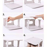 👟BARONESS 5 KATLI BEYAZ AYAKKABILIK - dibidip 