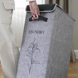 ALAS-05604 DERİLİ ÇAMAŞIR SEPETİ - dibidip 