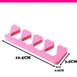 💅5'Lİ PARMAK AYIRICI SÜNGER - dibidip 