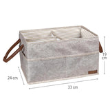 ALAS 07585 DERİLİ 3 GÖZLÜ ÇANTA BEJ - dibidip 