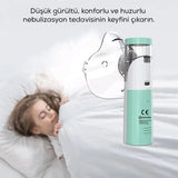 👩NEBULİZATÖR TAŞINABİLİR BUHAR MAKİNESİ - dibidip