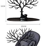 💍SİYAH GEYİK TASARIMLI TAKI MÜCEVHER STANDI - dibidip