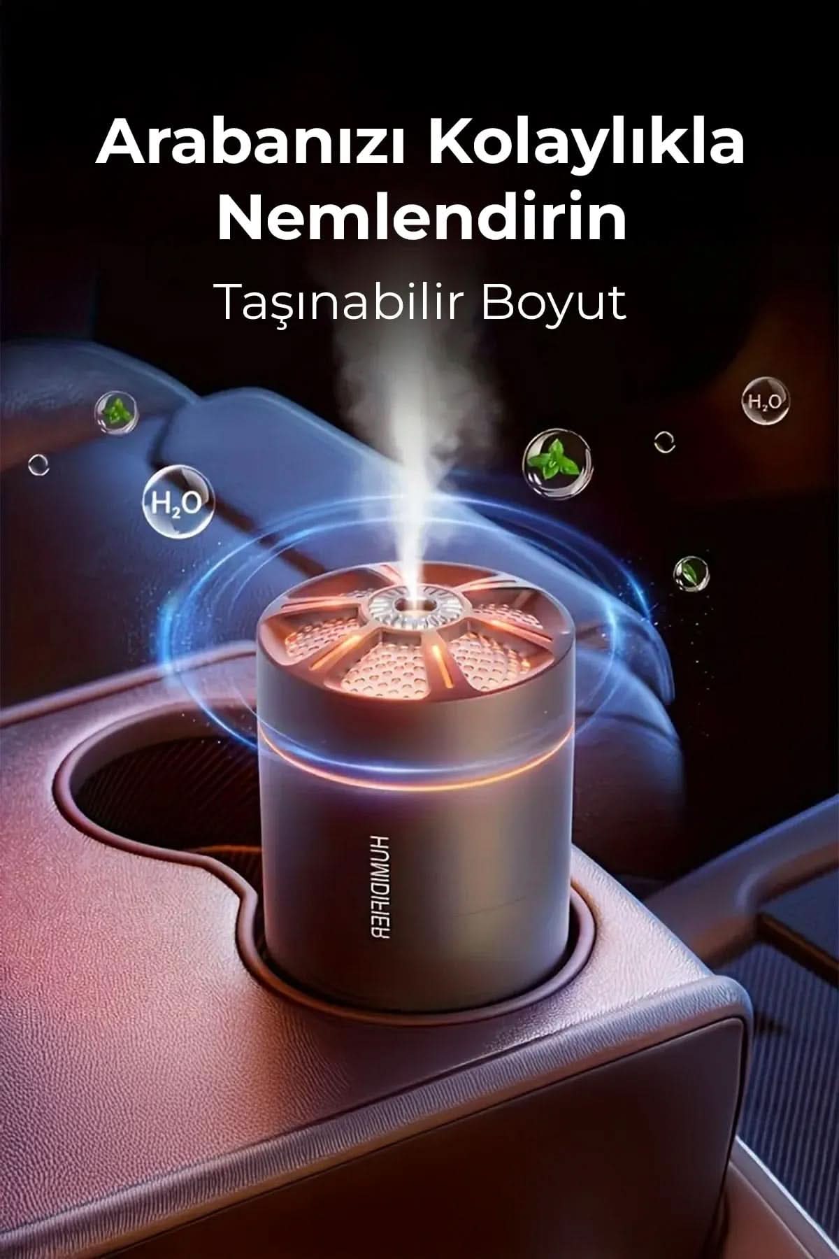 🌈YUVARLAK RGB BUHAR MAKİNESİ - dibidip