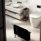 🗑️TEKERLEKLİ RAFLI ORİGA ÇÖP KOVASI - dibidip 