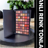 54 LÜ SEDEFLİ MAT FAR PALETİ